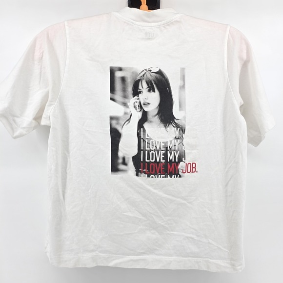Uniqlo Tops - Uniqlo UT Devil Wears Prada Movie T-shirt Womans Sz Mediun White